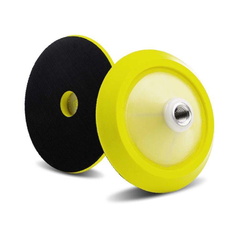 Yellow Urethane Rotary Backing Plates - Lake Country Manufacturing