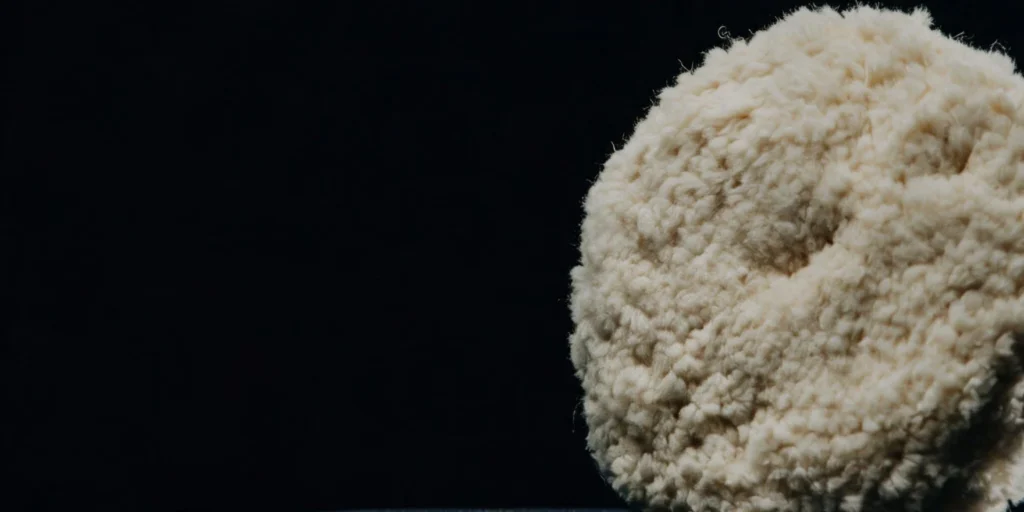 Wool pads, like the pictured, still have their place in modern detailing.