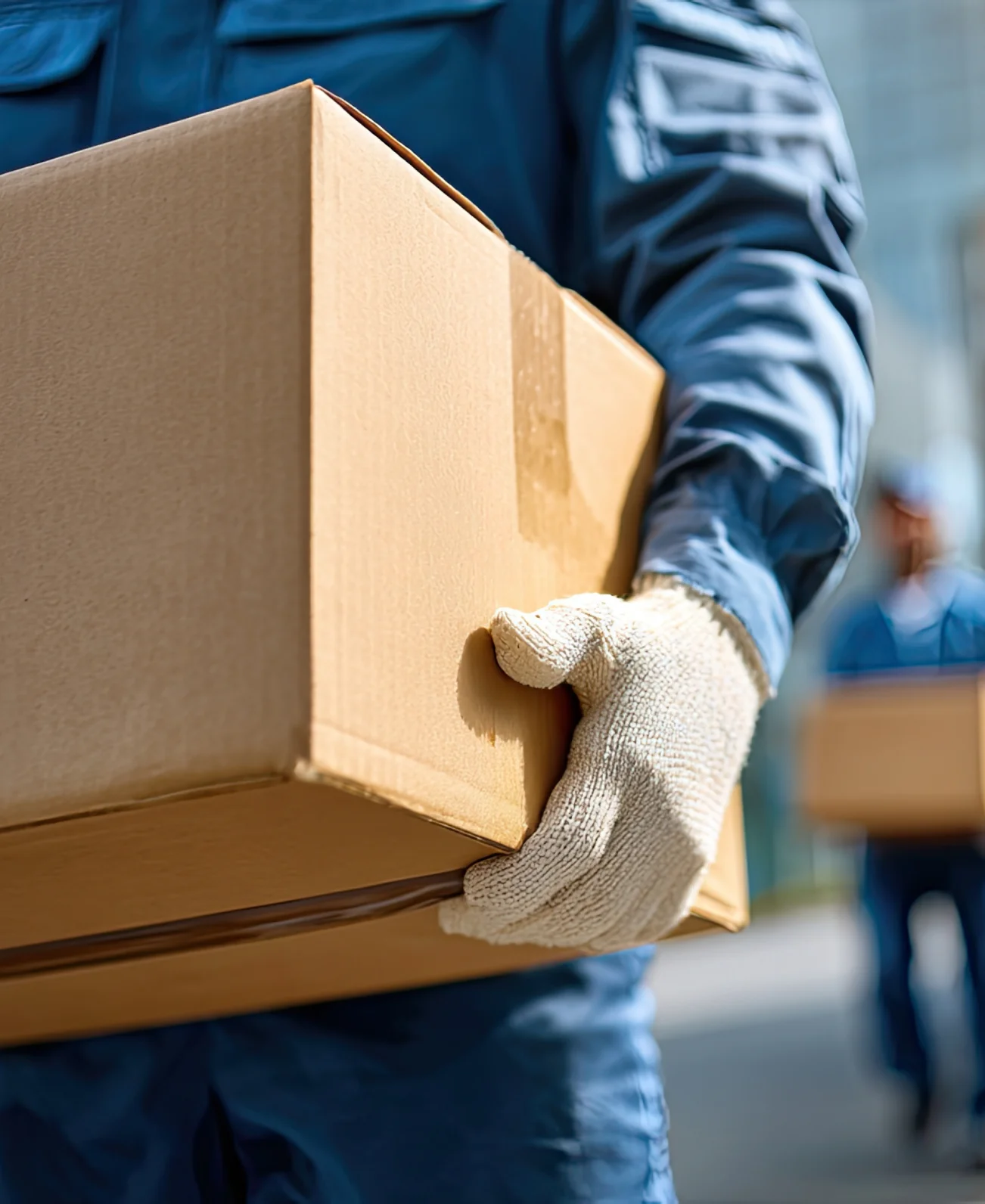 Distributor box carrying